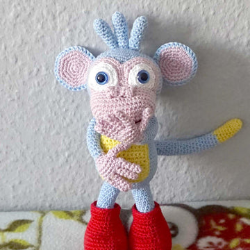 Crochet Pattern Monkey with Boots