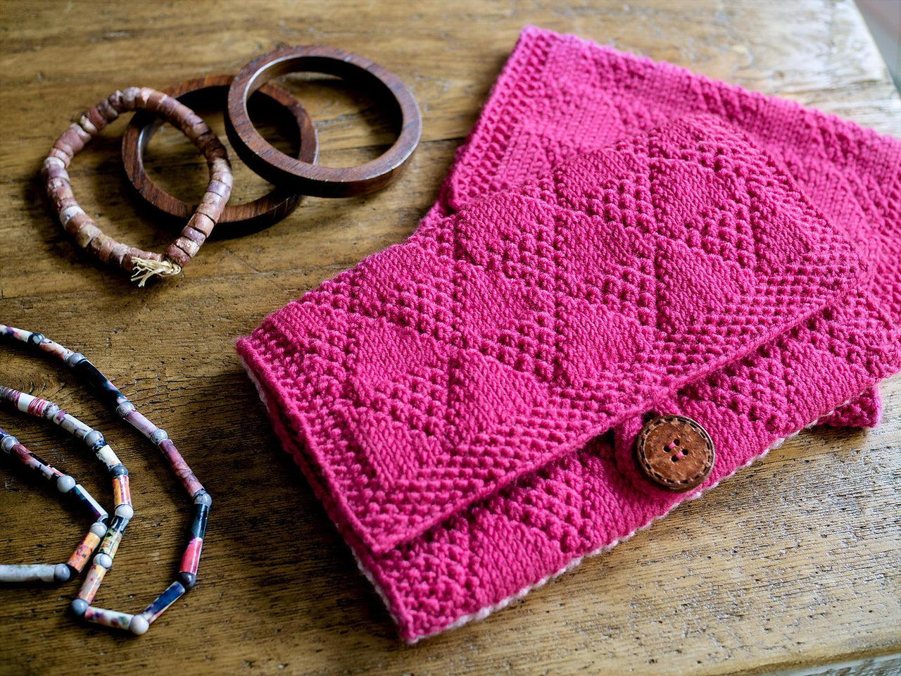 Wrendale Jewellery Roll Knitting Pattern