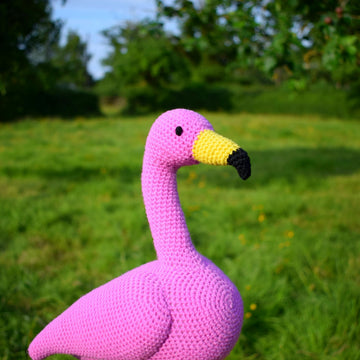Fabio Flamingo (crochet pattern)