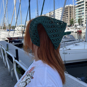 Kerchief crochet pattern Monaco
