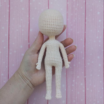 Basic crocheted doll