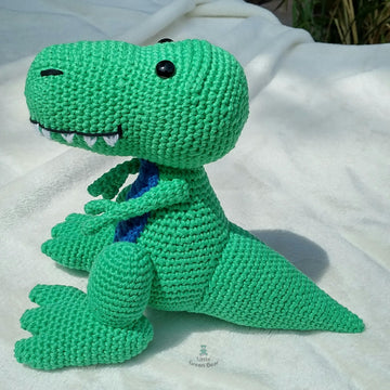Travis the T-Rex - US Terminology - Dinosaur Amigurumi