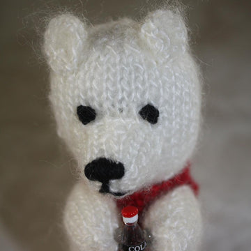 Teeny Tiny Polar Bear Christmas Ornament