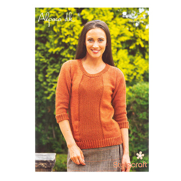 Sweater in Stylecraft Alpaca DK - 8771 - Leaflet