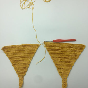 V- cut halter top