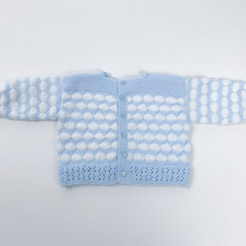 Baby Clouds Sweater and Booties