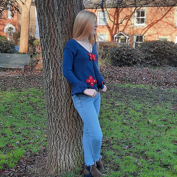 "Jubilee" Butterfly Sweater