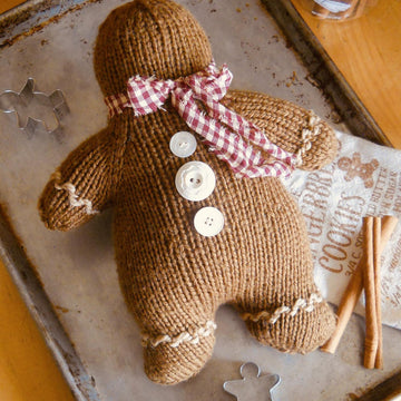 Lil' Gingerbread Cookie Pillow