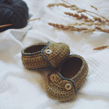 Two Button Moccasins