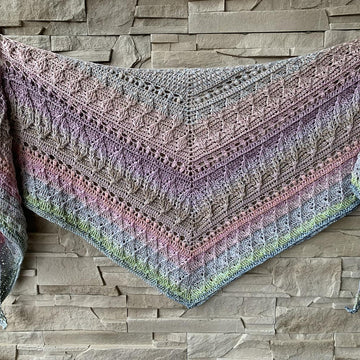 Flat Triangular Scarf "Naia"