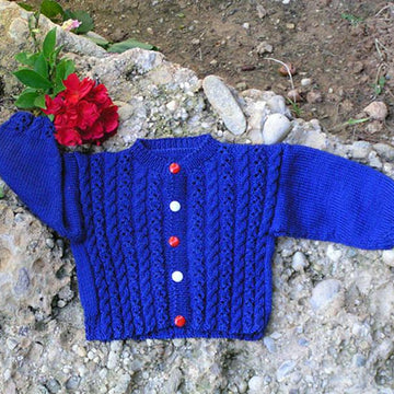 Sweet Clover Baby Cardigan