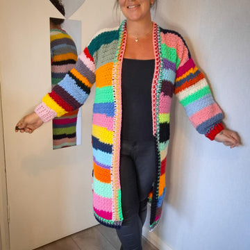 Scrappers Delight Midi Cardy
