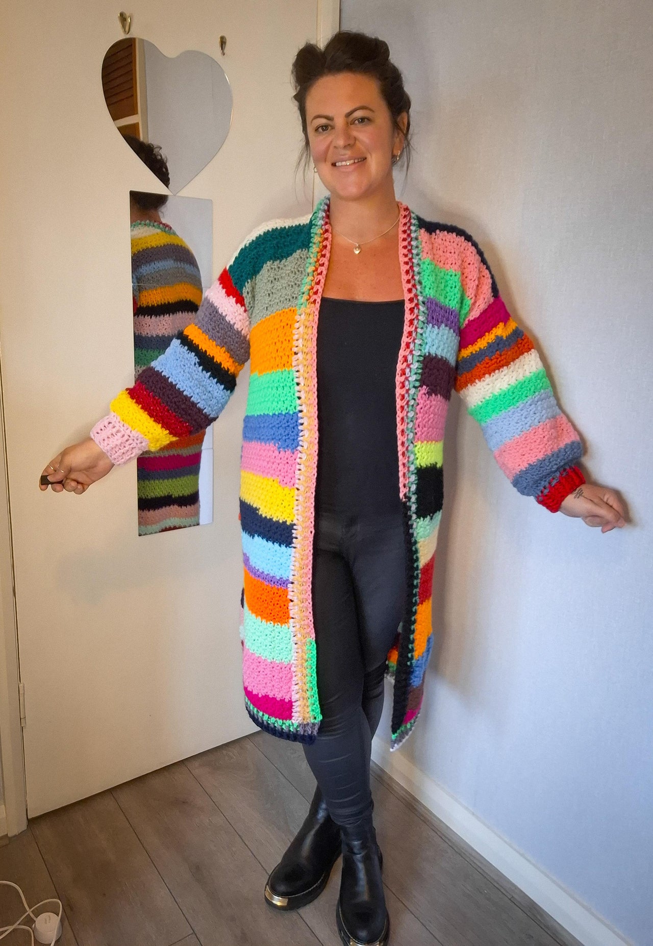 Scrappers Delight Midi Cardy