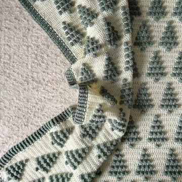 Little Christmas Trees Blanket