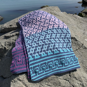 Baby Blanket Lavender Lagoon