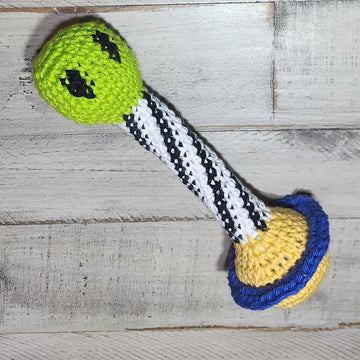 Space Alien Baby Rattle