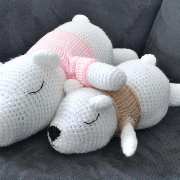 Amigurumi ours et ourson
