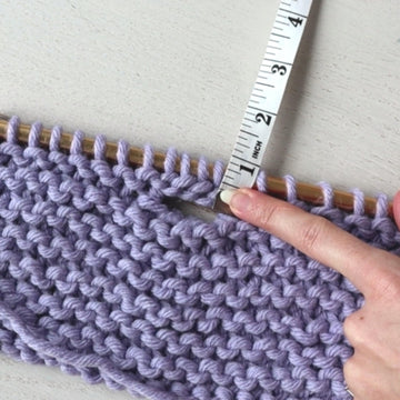 Knitted Baby Wipe Cover