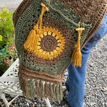 Sunflower Pocket Shawl