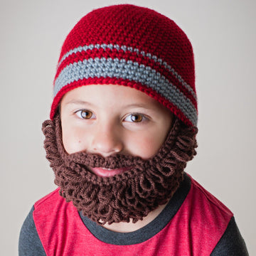 Curly / Straight Beard Beanie