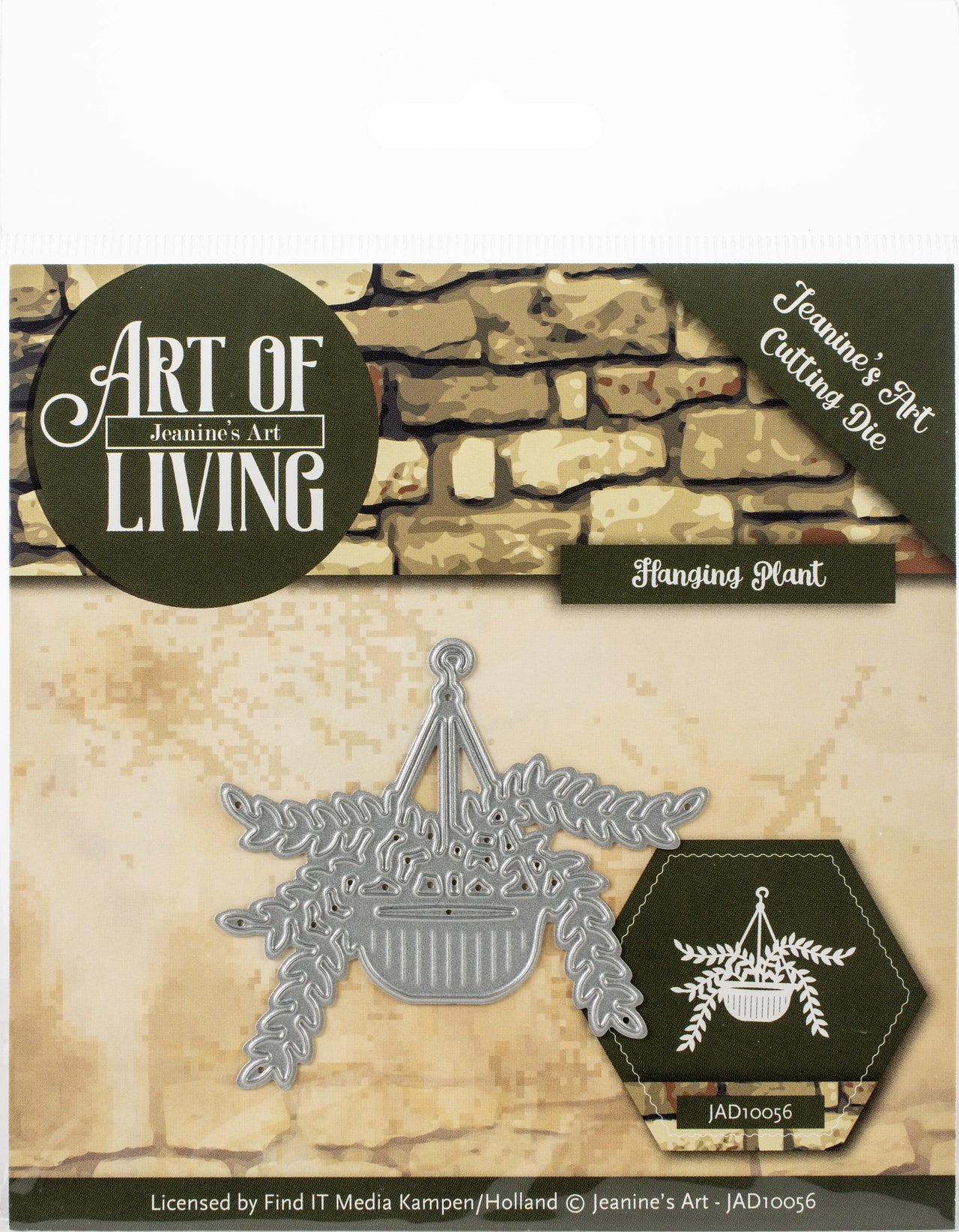 Find It Trading Jeanine's Art Die - Hanging Plant, Art Of Living