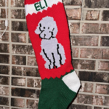 Golden Doodle stocking