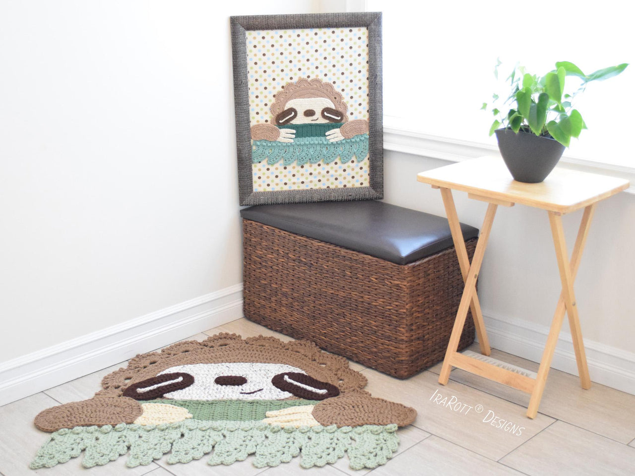 Mossy The Sloth Rug