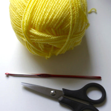 Crochet Pattern For The Yellow Ribbon For Dog´s