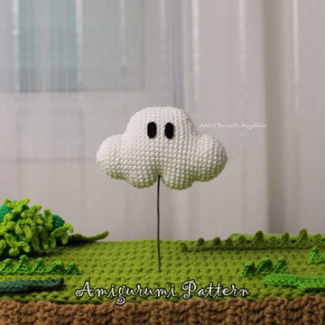 ☁️ Mario Cloud Amigurumi – A Sky-High Crochet Adventure! 🌈✨