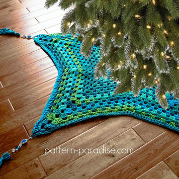 Starlight Christmas Tree Skirt