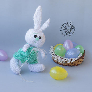 White Easter Bunny