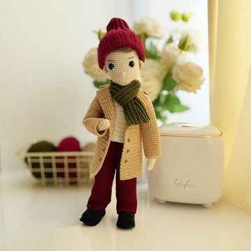 Crochet boy pattern, crochet doll pattern, amigurumi doll, Family