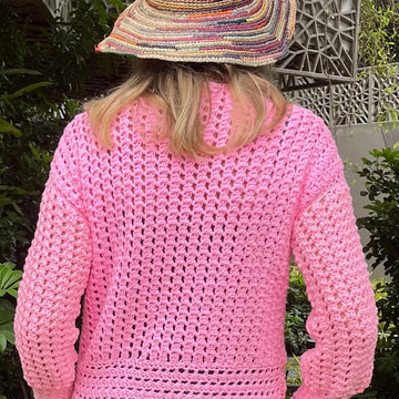 Tickled Pink Sweater