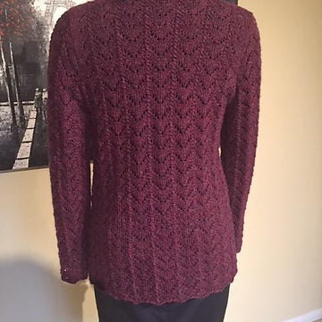 Arched Lace Pullover