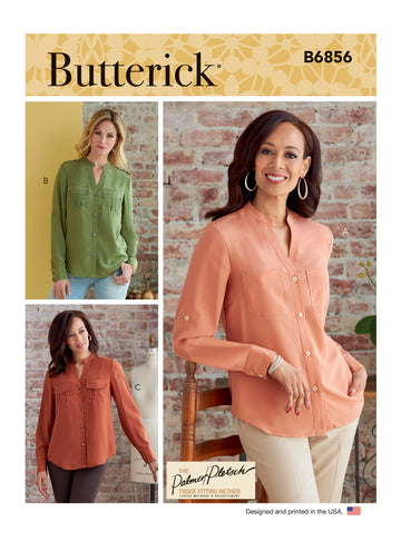 Butterick Misses' Top B6856 - Sewing Pattern