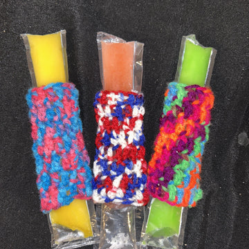 Crochet Freeze Pop Holders