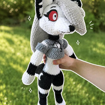 Loona from helluva boss, Amigurumi, crochet pattern