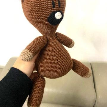 PATTERN - Crochet Mr Bean Teddy Bear