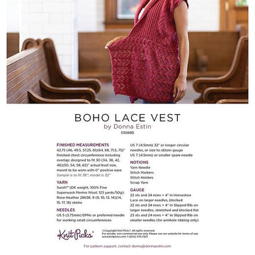 Boho Lace Vest