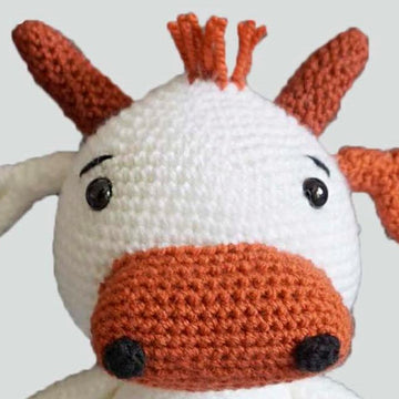 Crochet Pattern Cow Hilde!