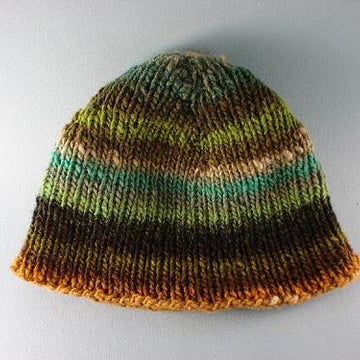 Top-Down Ribbed Beanie