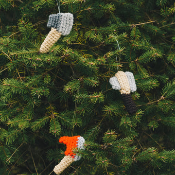 Axe Christmas Tree Ornaments