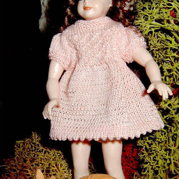 1:12th scale smocked dress