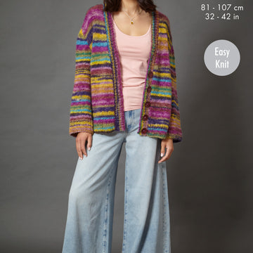 Sweater and Cardigan in King Cole Flair Chunky - 6383 - Leaflet