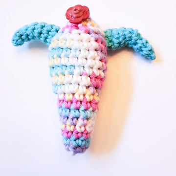 Steer Skull Christmas Ornament