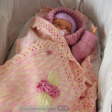 Baby blanket lace