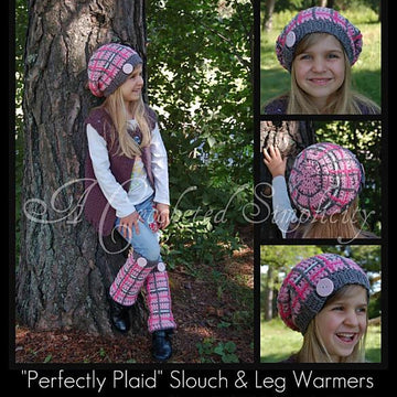 "Perfectly Plaid" Slouch Hat