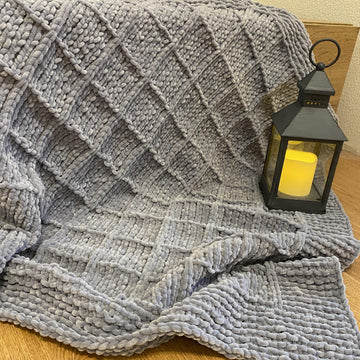 Easy Square Baby Blanket