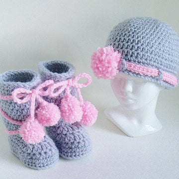 Baby Hat and Booties