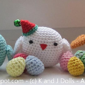 Four Seasons Birds Amigurumi Crochet Pattern